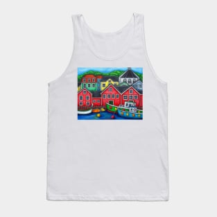 Colours of Lunenburg, Nova Scotia Tank Top